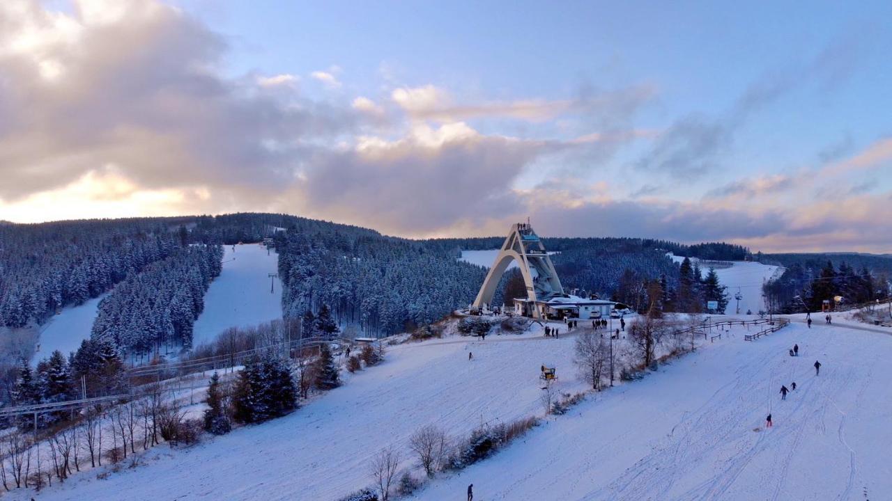 Ferienappartement Winterberg - Bikepark Um Die Ecke ภายนอก รูปภาพ
